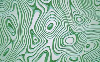 kleurrijk groen kleur abstract achtergrond met ronde vorm geven aan, golvend patroon, vloeistof patroon. 3d geven illustratie. foto