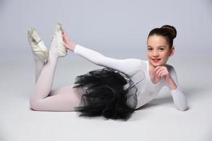 mooi meisje ballet danser. foto