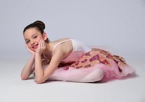 mooi meisje ballet danser. foto