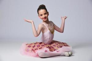 mooi meisje ballet danser. foto