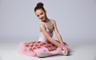 mooi meisje ballet danser. foto