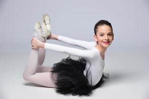 mooi meisje ballet danser. foto