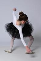 mooi meisje ballet danser. foto