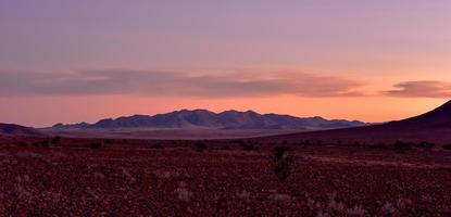 namibrand zonsondergang - Namibië foto