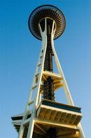 de ruimte naald- in Seattle, Washington, 2022 foto