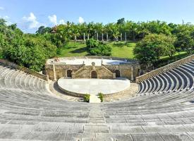 amfitheater, alten de chavon, la romana, dominicaans republiek foto