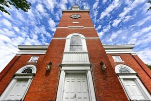 eerste unitaristisch kerk - burlington, Vermont foto