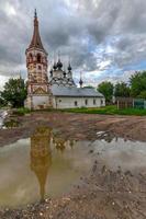 antipievskaja en lazarevskaya kerken in soezdal. gouden ring, Rusland. foto