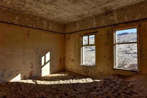 geest stad- Kolmanskop, Namibië foto