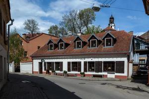 straten en landschappen van de oud stad- van Vilnius foto