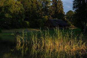 zomer landschappen in Letland foto