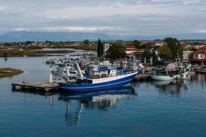 landschappen van thassos eiland foto