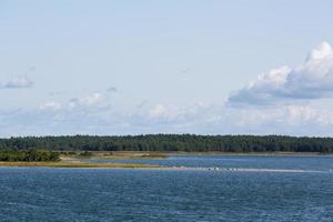 natuurlijk landschappen van de eiland van vormen foto