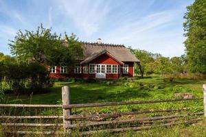 natuurlijk landschappen van de eiland van vormen foto