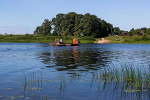 zomer landschappen in Letland foto