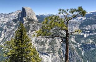 voor de helft koepel van yosemite vallei foto