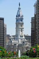 Philadelphia stad hal, gebouwd in 1901 en gelegen Bij 1 penny vierkant, de stoel van regering voor de stad van Philadelphia, Pennsylvania. foto