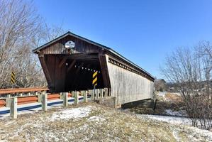 gorham goed genoeg gedekt brug in Pittsford, Vermont foto