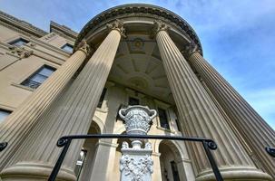 nieuw york - aug 31, 2019 - vanderbilt herenhuis in hyde park, nieuw york. historisch gezien bekend net zo hyde park, de vanderbilt herenhuis nationaal historisch plaats is een van de gebieden oudste Hudson rivier- landgoederen. foto