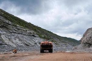 Open pit goud de mijne, Afrika foto