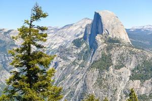 voor de helft koepel van yosemite vallei foto