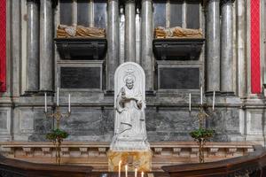 Venetië, Italië - maart 20, 2018 - chiesa di san salvatore oftewel san Salvador interieur foto