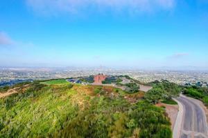 beton kruis Aan monteren soledad in la jolla, san diego, Californië. foto