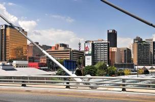 Nelson mandela brug - Johannesburg, zuiden Afrika foto