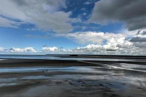 water in de omgeving van maand sint-michel kathedraal Aan de eiland, Normandië, noordelijk Frankrijk, Europa. foto