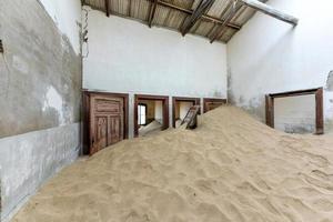 geest stad- Kolmanskop, Namibië foto