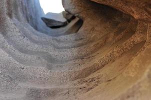 onvoltooid obelisk - Aswan, Egypte foto