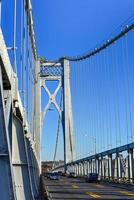 midden Hudson brug kruispunt de Hudson rivier- in poughkeepsie, nieuw york foto