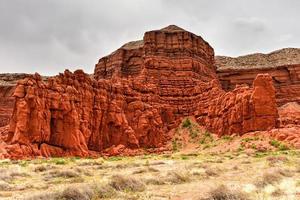 baby rotsen mesa en vulkanisch pluggen in Arizona foto