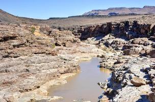 vis rivier- Ravijn -Namibië, Afrika foto