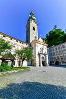 heilige peter's aartsabdij, benedictine klooster en voormalig kathedraal in salzburg, Oostenrijk. foto