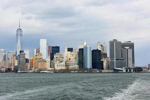 visie van lager Manhattan foto