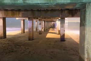 onderkant pier, brooklyn, ny foto