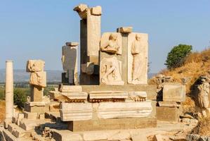 de oude stad van efeze, kalkoen. ephesus is een UNESCO wereld erfgoed plaats. foto