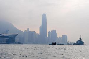 skyline van hong kong foto