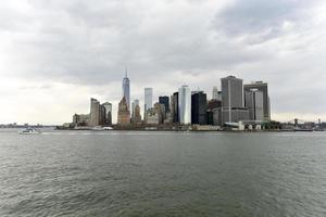 visie van lager Manhattan foto