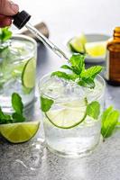 verfrissend zomer mojito cocktail foto