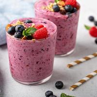 vers gemengd BES smoothie foto