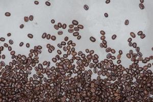 geroosterd koffie bonen achtergrond met kopiëren ruimte voor uw tekst foto