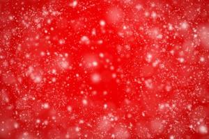 sneeuwval winter natuur Kerstmis Aan rood achtergrond foto