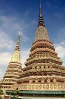 wat pho tempel in bangkok foto