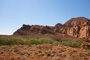 rood rotsen van Utah foto