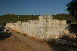 Andriake oude stad in demre, antalya, turkiye foto