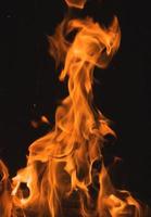 dramatisch brand vlammen foto
