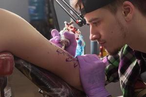 tatoeëren is maken tattoo foto