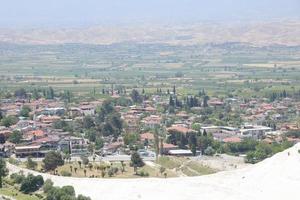 pamukkale is een van de meest beroemd attracties van kalkoen foto